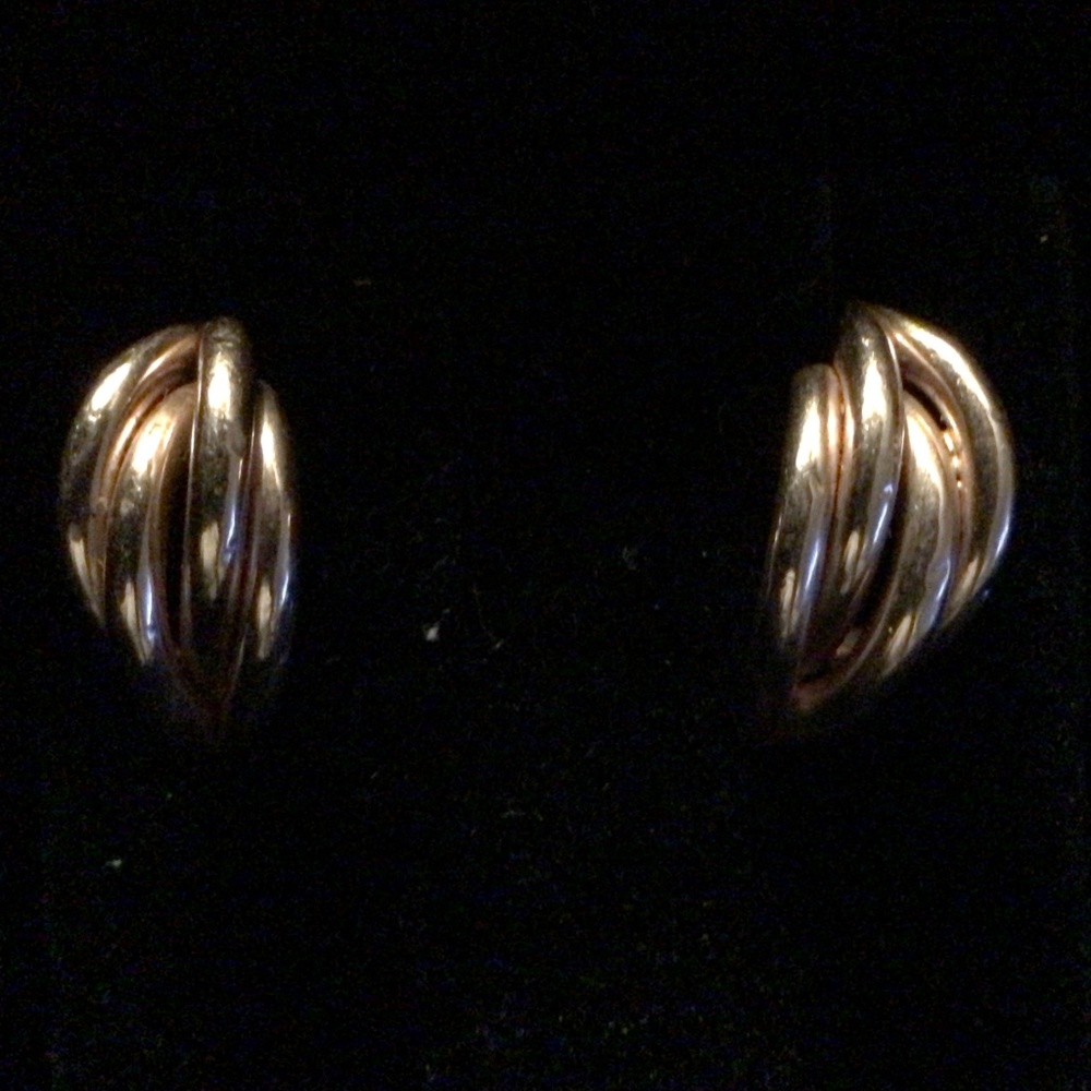 Rose Gold Stud Earrings
